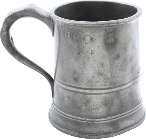 VICTORIAN PEWTER PUB MUG. - The History Gift Store