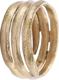 ANCIENT VIKING COIL RING C.850-1050 AD SIZE 10 1/4 - The History Gift Store