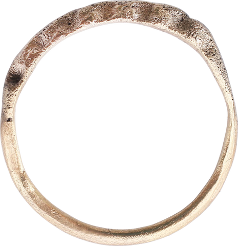 VIKING ROPED OR TWIST WEDDING RING, SIZE 8 - The History Gift Store