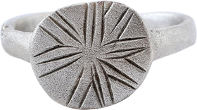 LATE MEDIEVAL EUROPEAN RING SIZE 8 1/2 - The History Gift Store