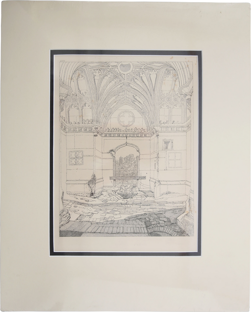 JOHN SELL COTMAN: THE APSE IN A YORKSHIRE CHURCH - The History Gift Store