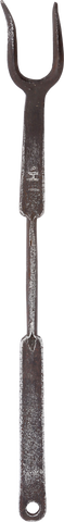 FINE COLONIAL AMERICAN FORGED IRON COOKING FORK C.1650-1750 - The History Gift Store