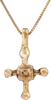 FINE MEDIEVAL EUROPEAN CONVERT’S CROSS NECKLACE, 9th-10th CENTURY - The History Gift Store