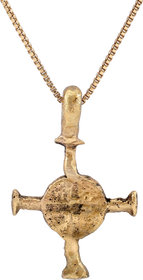 EUROPEAN CONVERT'S CROSS NECKLACE, 9th-10th CENTURY - The History Gift Store