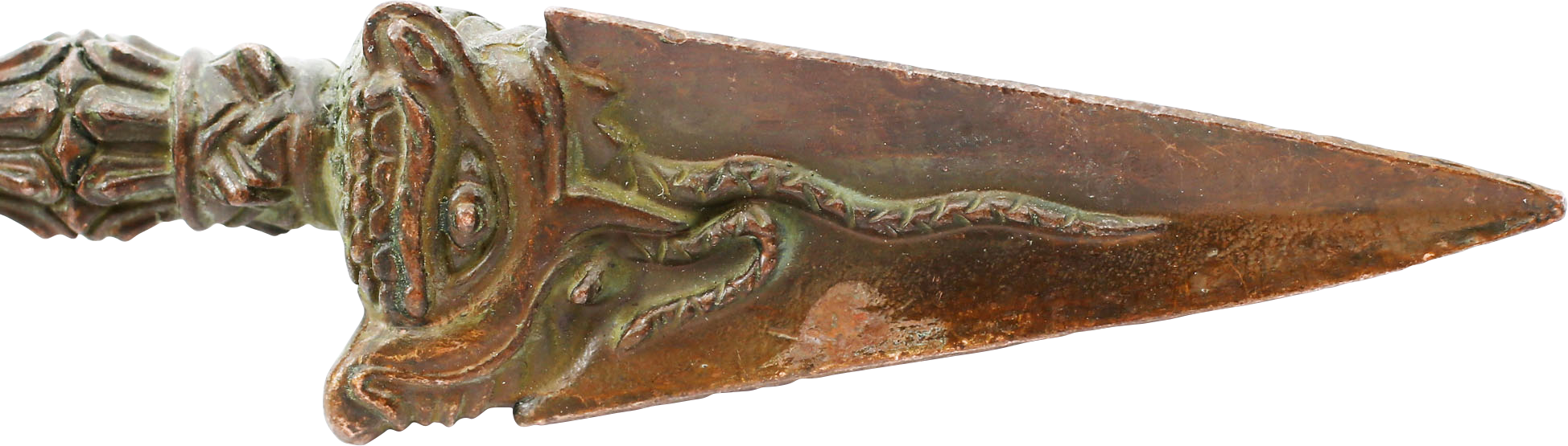TIBETAN BUDDHIST RITUAL DAGGER PHURBA