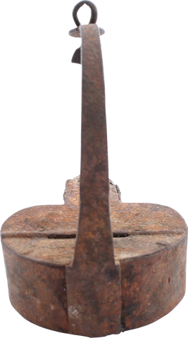 COLONIAL AMERICAN GREASE LAMP C.1750. - The History Gift Store