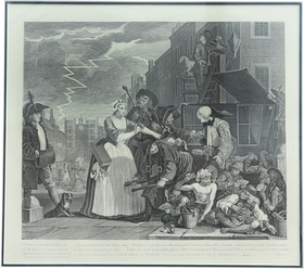 William Hogarth” A Rake’s Progress, Plate 4, The Arrest - The History Gift Store