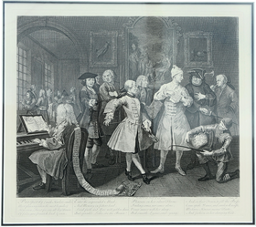 William Hogarth” A Rake’s Progress, Plate 2, The Levee - The History Gift Store