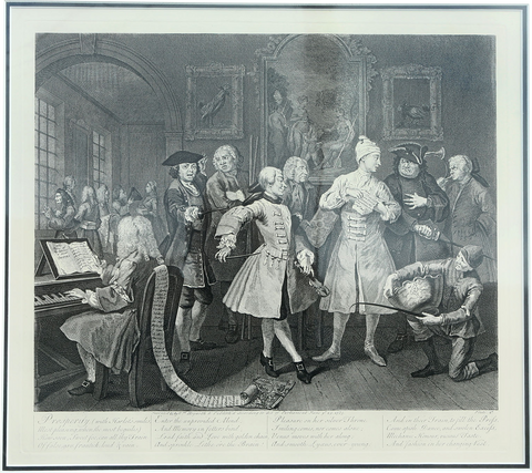 William Hogarth” A Rake’s Progress, Plate 2, The Levee - The History Gift Store