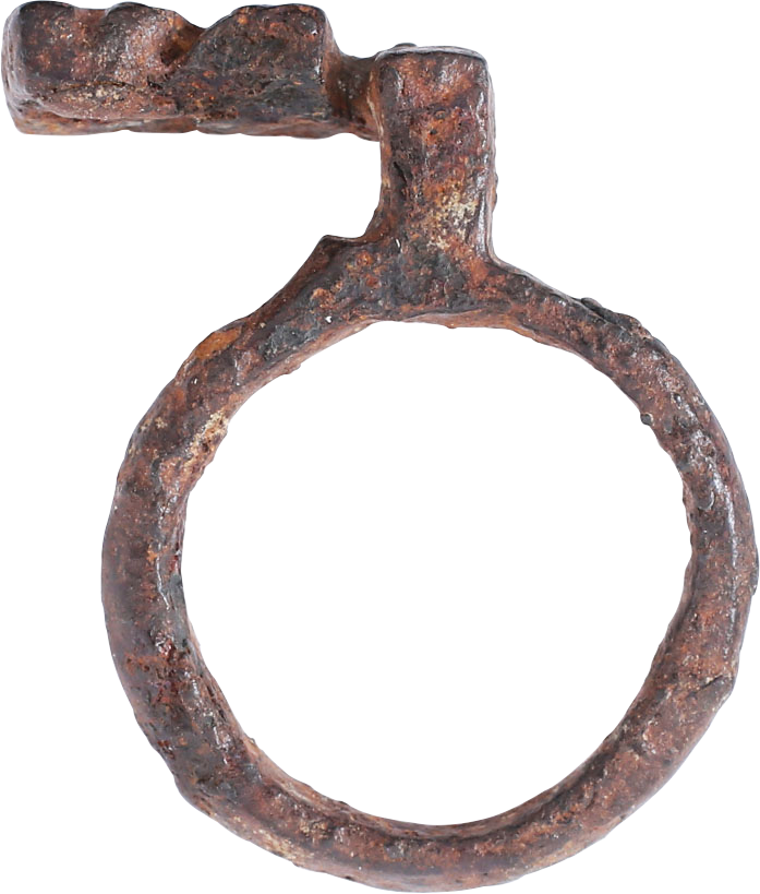 ROMAN KEY RING, 1st-3rd CENTURY AD, SIZE 9 - The History Gift Store