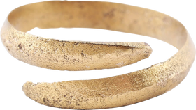 VIKING COIL RING, 9TH-1TH CENTURY AD, SIZE 11 1/4 - The History Gift Store
