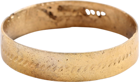 ANCIENT VIKING WEDDING RING, SIZE 9 1/4 - The History Gift Store