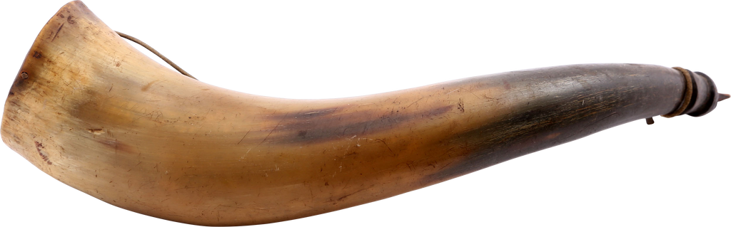 COLONIAL/REVOLUTIONARY AMERICAN RIFLE HORN - The History Gift Store