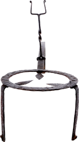 PILGRIM/COLONIAL AMERICAN HEARTH TRIVET - The History Gift Store