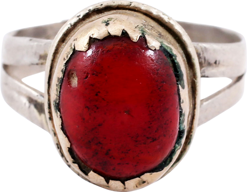 GOOD EASTERN EUROPEAN GYPSY RING, SIZE 8 1/2 - The History Gift Store