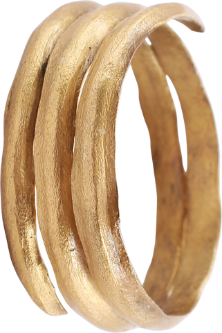 ANCIENT VIKING COIL RING C.850-1050 AD, SIZE 11 - The History Gift Store