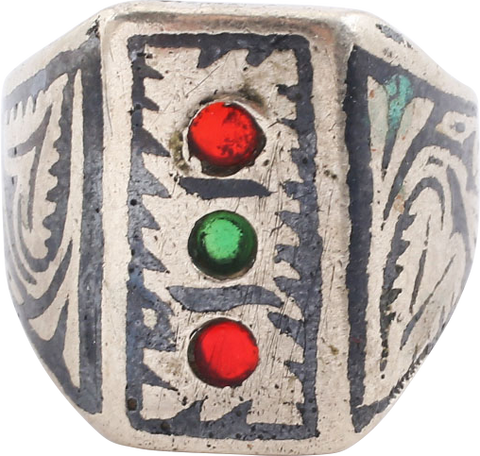 COSSACK WARRIOR'S RING SIZE 9 3/4 - The History Gift Store