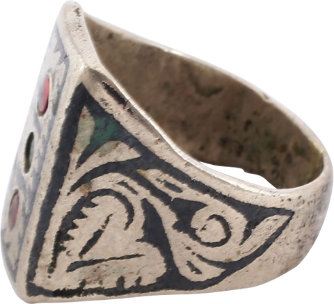 COSSACK WARRIOR'S RING SIZE 9 3/4 - The History Gift Store
