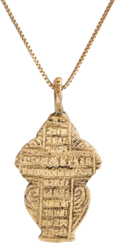 EASTERN EUROPEAN CHRISTIAN CROSS NECKLACE, 17-18 CENTURY - The History Gift Store