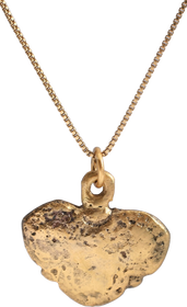 ANCIENT VIKING HEART PENDANT NECKLACE, C.850-1050 AD - The History Gift Store