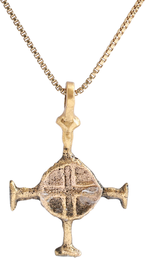 FINE EUROPEAN CONVERT’S CROSS NECKLACE, 9th-10th CENTURY - The History Gift Store