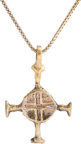 FINE EUROPEAN CONVERT’S CROSS NECKLACE, 9th-10th CENTURY - The History Gift Store