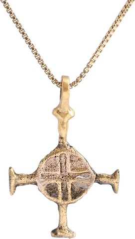 FINE EUROPEAN CONVERT’S CROSS NECKLACE, 9th-10th CENTURY - The History Gift Store