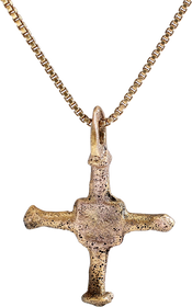 EUROPEAN CONVERT'S CROSS NECKLACE 9TH-10TH CENTURY - The History Gift Store