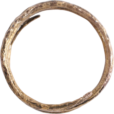 ANCIENT VIKING COIL RING 850-1050 AD SIZE 10 1/4 - The History Gift Store
