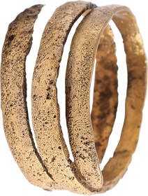 VIKING COIL RING C.900-1050 AD, SIZE 11 1/4 - The History Gift Store