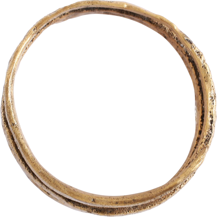 VIKING COIL RING C.900-1050 AD, SIZE 11 1/4 - The History Gift Store