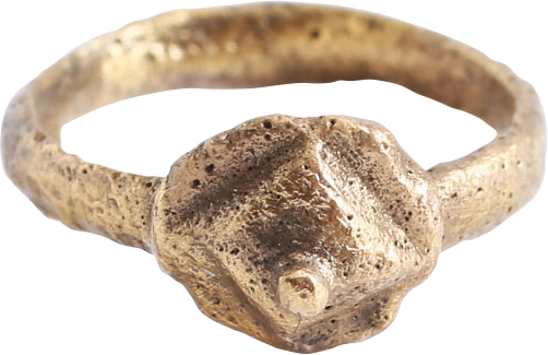 FINE ROMAN PROSTITUTE'S RING, C.100-300 AD, SIZE 1 1/4 - The History Gift Store
