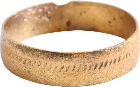 ANCIENT VIKING WEDDING RING, SIZE 9 - The History Gift Store