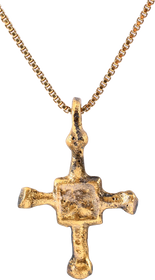EUROPEAN CONVERT'S CROSS NECKLACE 9TH-10TH CENTURY - The History Gift Store