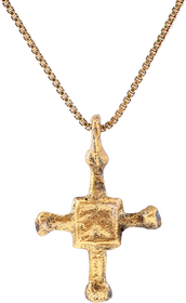 EUROPEAN CONVERT'S CROSS NECKLACE 9TH-10TH CENTURY - The History Gift Store