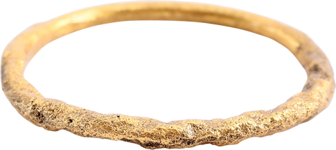 VIKING ROPED OR TWIST WEDDING RING, C.866-1067 AD, SIZE 8 3/4 - The History Gift Store