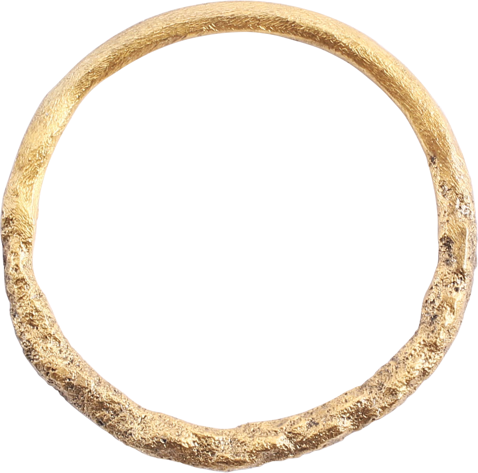 VIKING ROPED OR TWIST WEDDING RING, C.866-1067 AD, SIZE 8 3/4 - The History Gift Store
