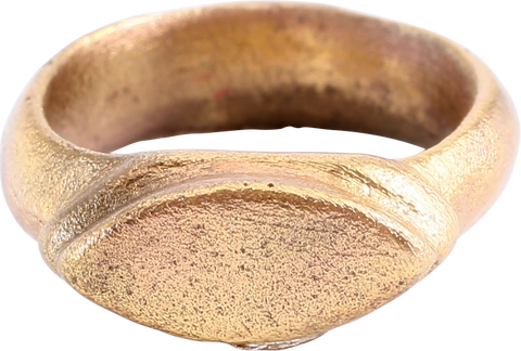 ROMAN SIGNET RING, 2ND-5TH CENTURY AD, SIZE 4 3/4 - The History Gift Store