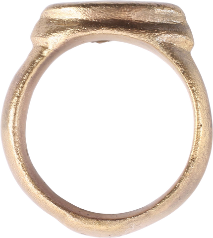 ROMAN SIGNET RING, 2ND-5TH CENTURY AD, SIZE 4 3/4 - The History Gift Store