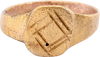 MEDIEVAL EUROPEAN RING, 900-1200 AD SIZE 12 - The History Gift Store