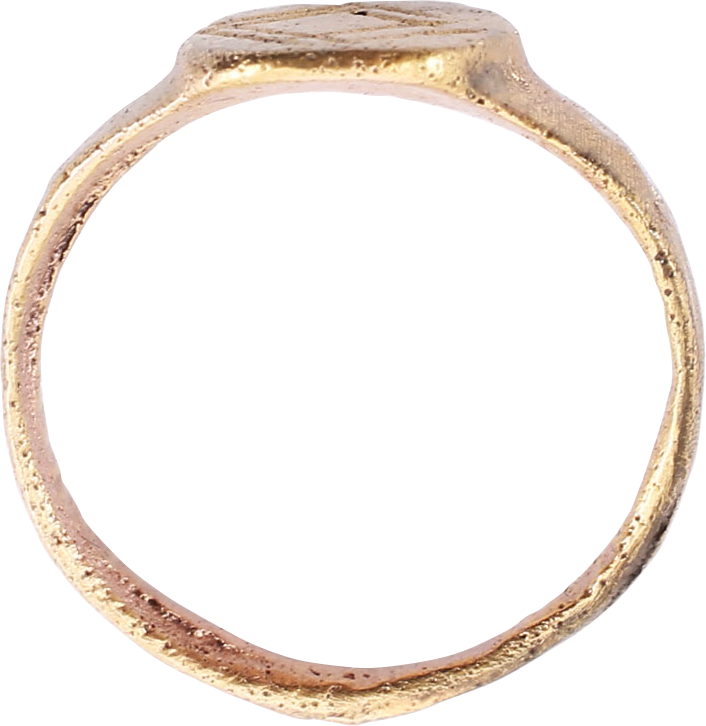 MEDIEVAL EUROPEAN RING, 900-1200 AD SIZE 12 - The History Gift Store