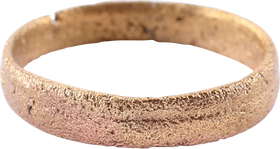 ANCIENT VIKING WEDDING RING, SIZE 3 1/4 - The History Gift Store