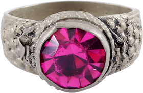 GOOD 19TH CENTURY EASTERN EUROPEAN GYPSY RING, SIZE 9 - The History Gift Store