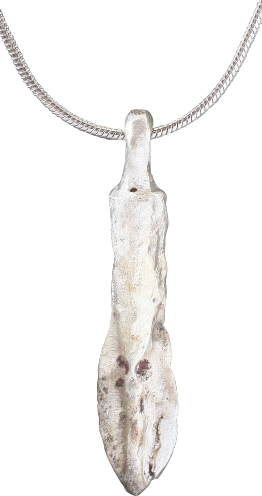 GREEK ARROWHEAD PENDANT NECKLACE C.8TH-3RD CENTURY BC - The History Gift Store