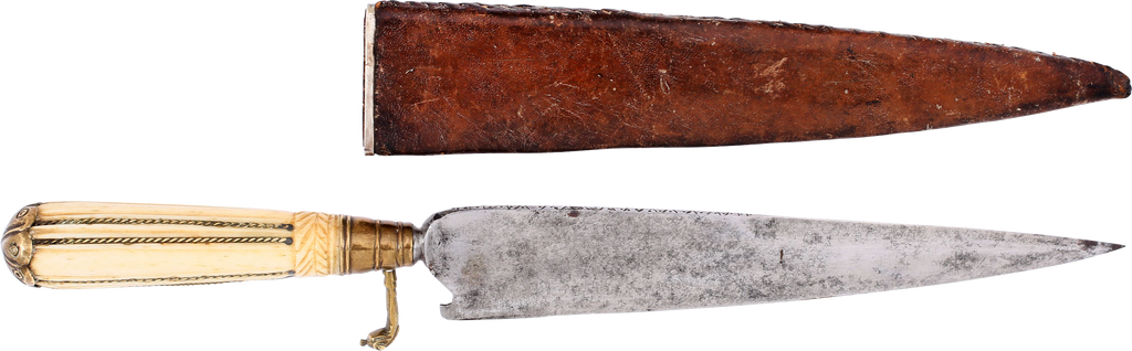 FINE SPANISH OR ITALIAN FIGHTING KNIFE - The History Gift Store