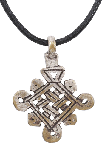 THE ETHIOPIAN Cross Necklace II – omiwoods