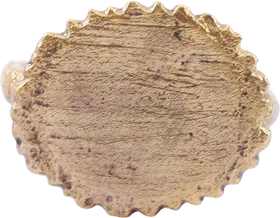 MEDIEVAL EUROPEAN RING 10th-16th CENTURY, SIZE 4 - The History Gift Store