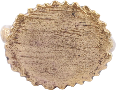 MEDIEVAL EUROPEAN RING 10th-16th CENTURY, SIZE 4 - The History Gift Store