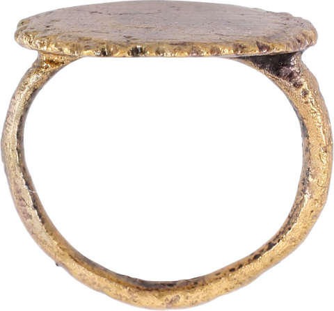 MEDIEVAL EUROPEAN RING 10th-16th CENTURY, SIZE 4 - The History Gift Store