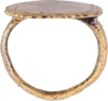 MEDIEVAL EUROPEAN RING 10th-16th CENTURY, SIZE 4 - The History Gift Store
